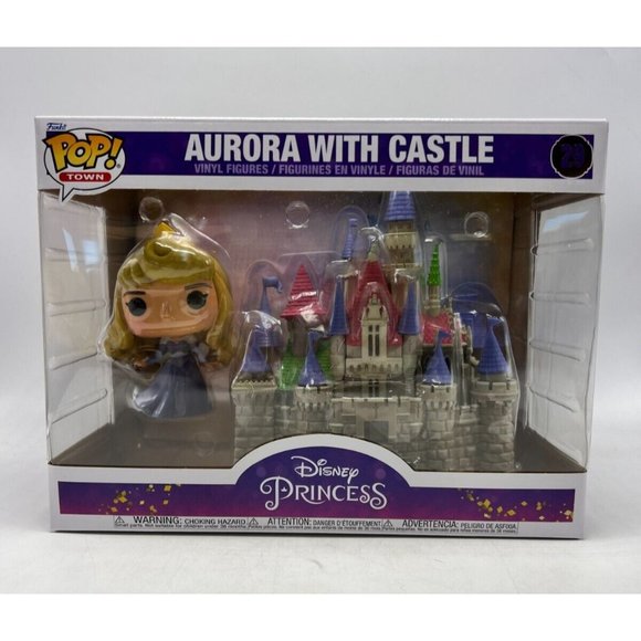 Funko Pop! Town - Disney - Aurora with Castle (#29, NEW) - Picture 3 of 9